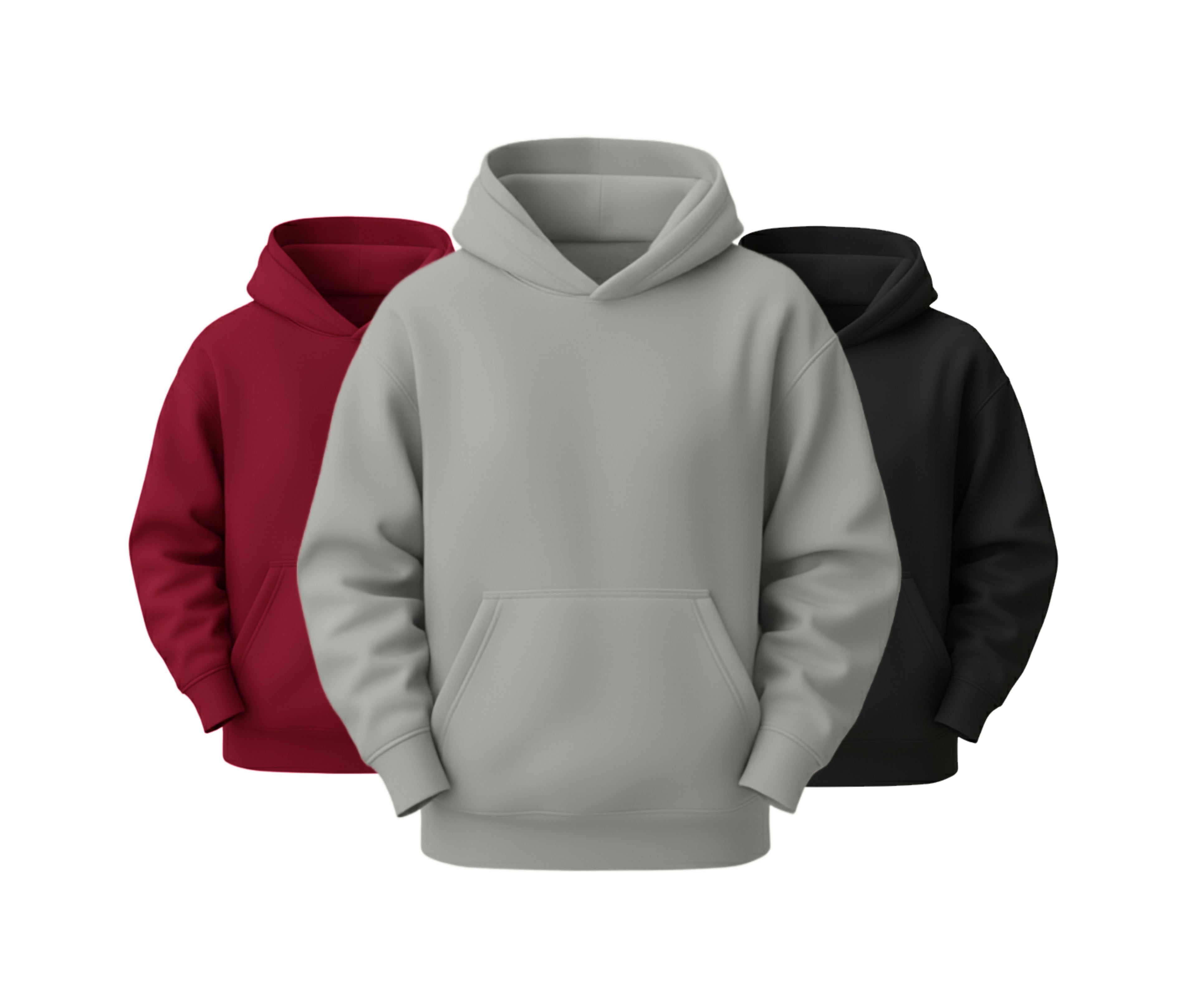 3 Hoodies Bundle