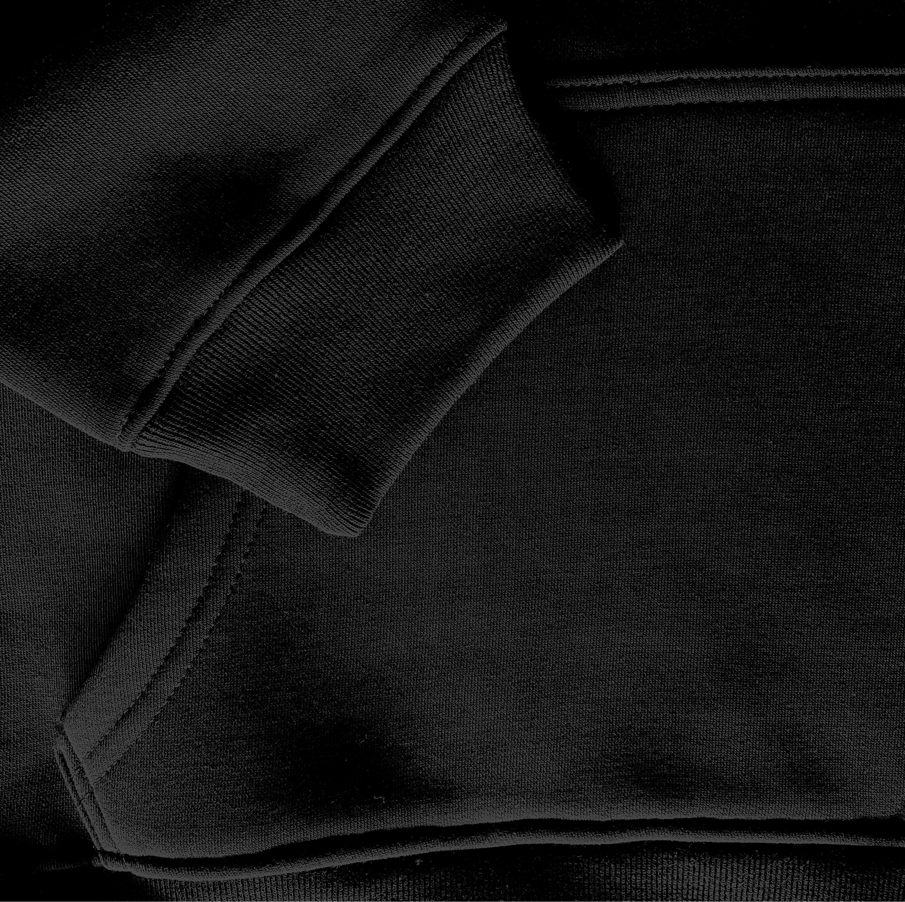 True Black Oversized Hoodie