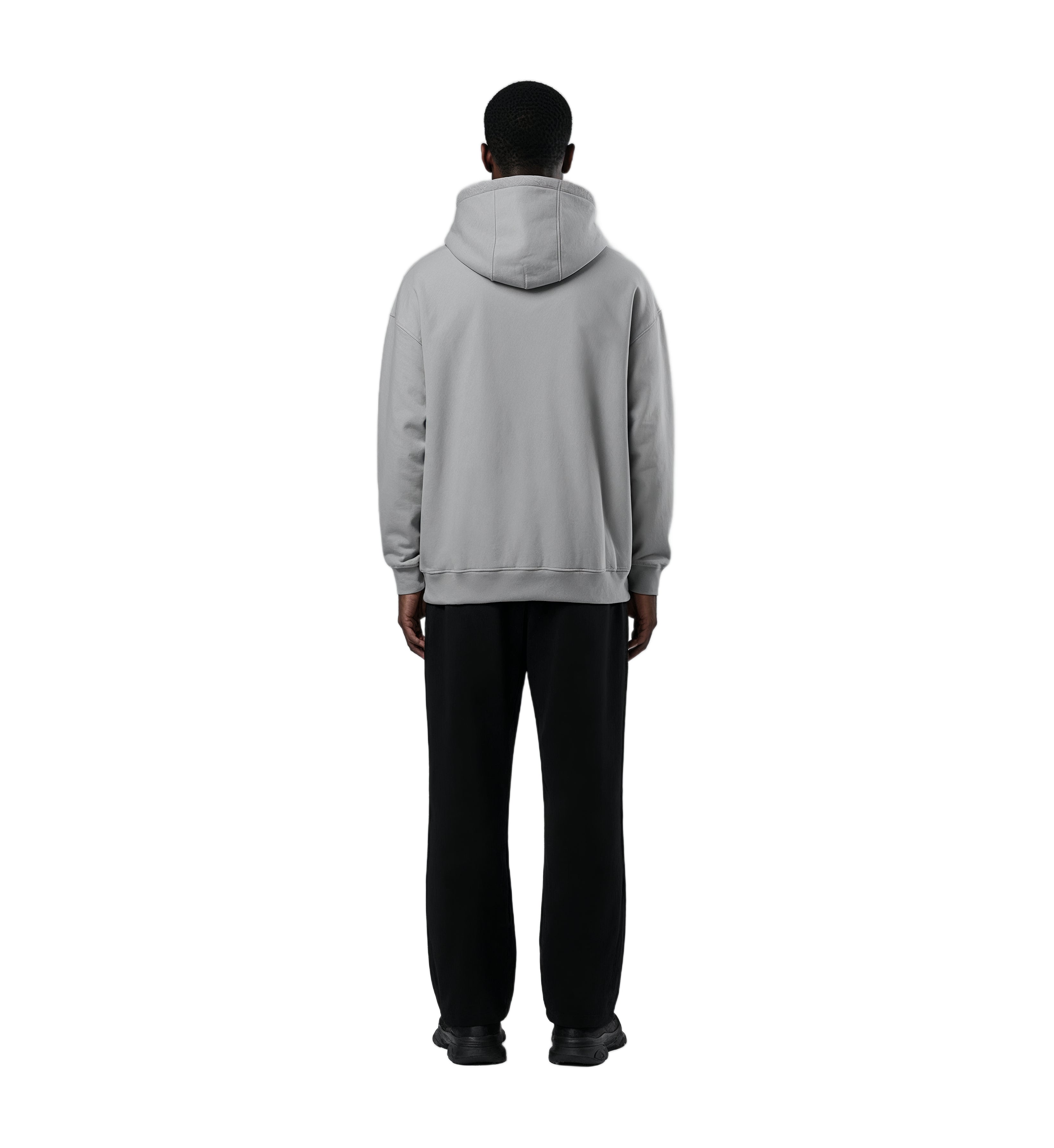 Premium Light Gray Oversized Hoodie