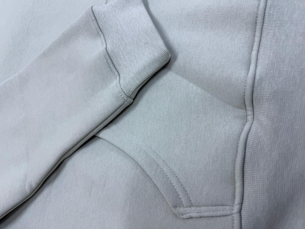 Light Gray Oversized Hoodie