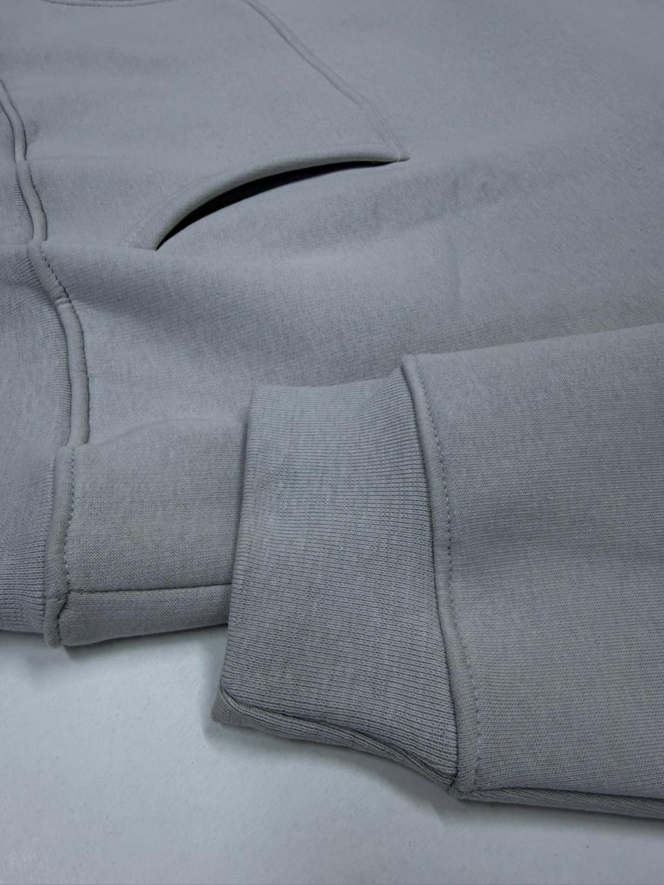 Light Gray Oversized Hoodie