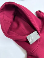 Burgundy Oversized Hoodie