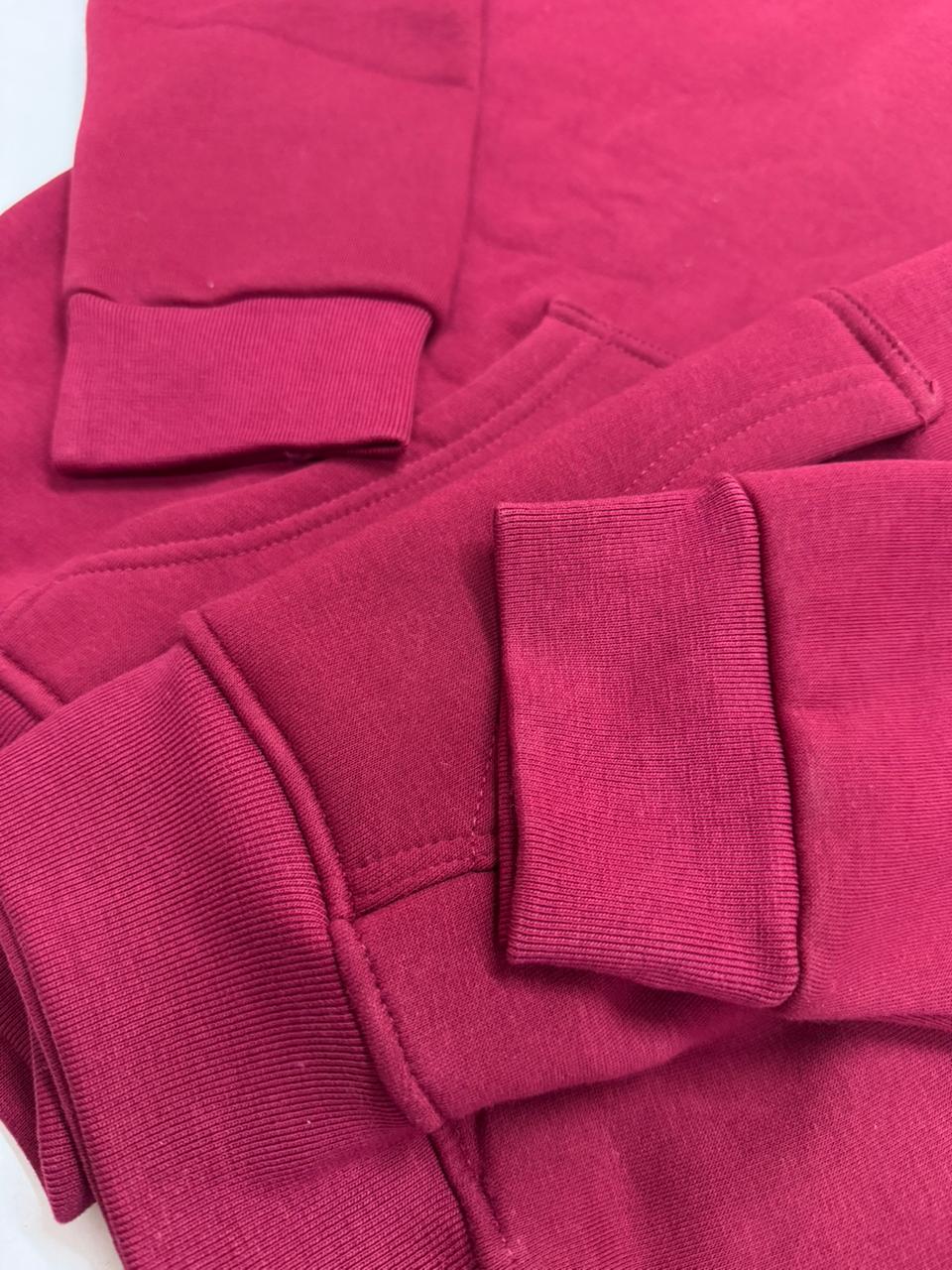 Burgundy Oversized Hoodie