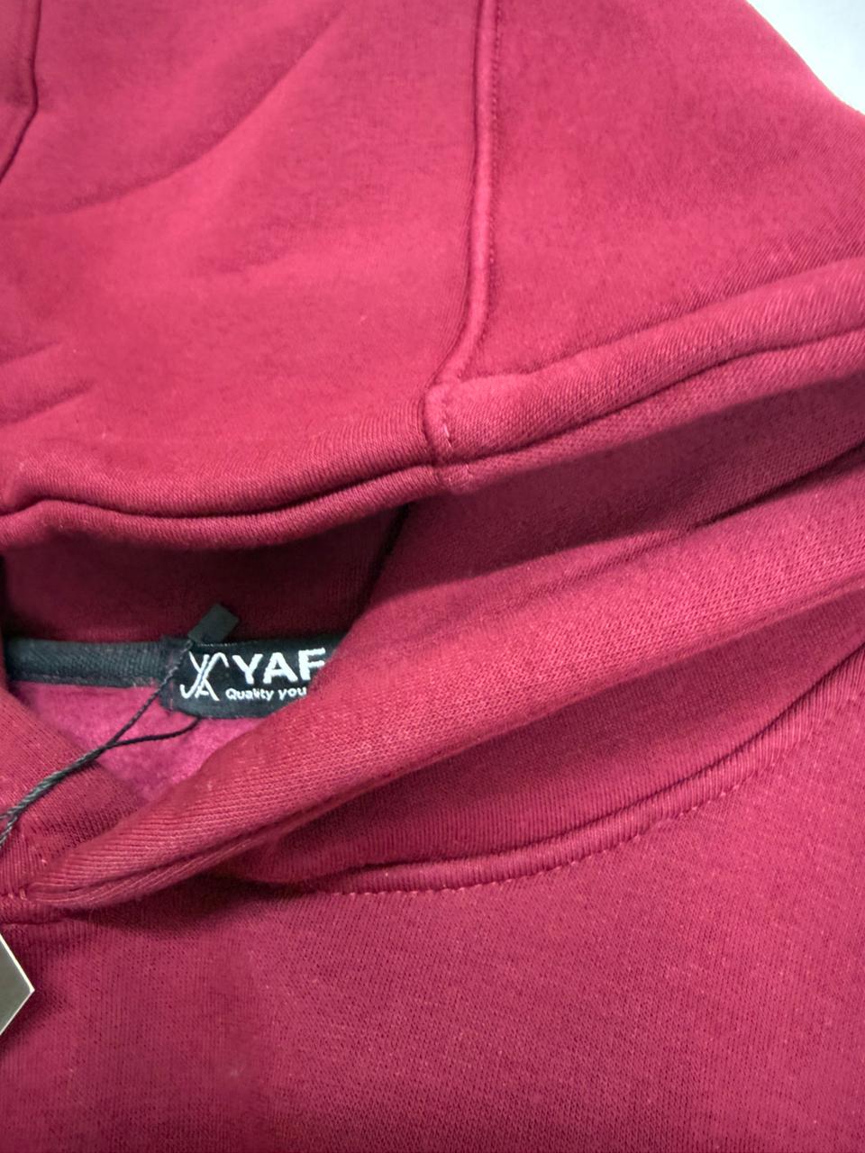 Burgundy Oversized Hoodie