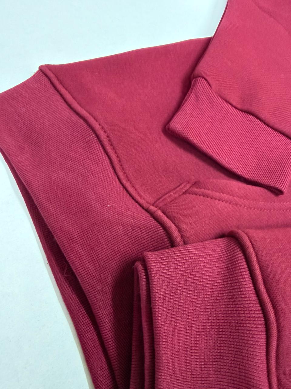 Burgundy Oversized Hoodie