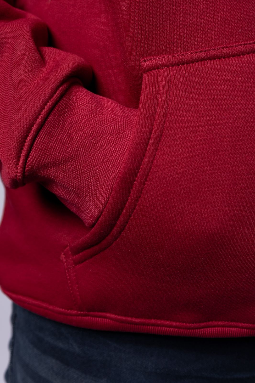 Burgundy Oversized Hoodie