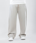 Two Tuck Wide Leg Pants " Grey "