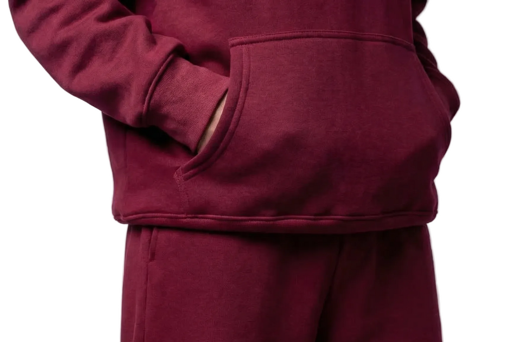 Burgundy Oversized Hoodie