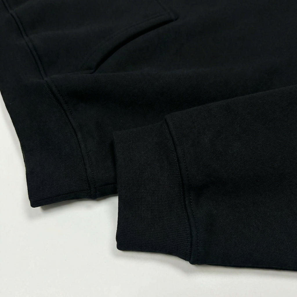 True Black Oversized Hoodie