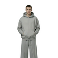 Light Gray Oversized Hoodie