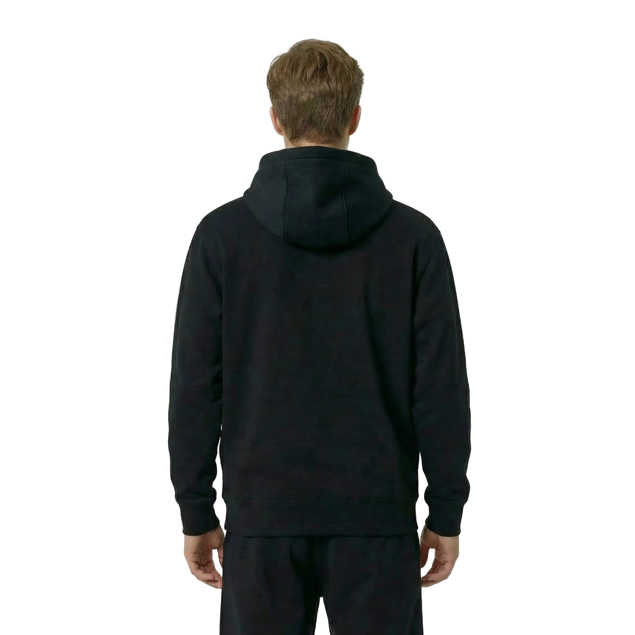 True Black Oversized Hoodie